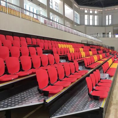 Stadium Retractable Bleacher Seating For Lecture Hall Concert Hall