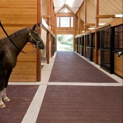 Good price Indoor Outdoor Rubber Flooring Mat Wear Resistant For School Playground online