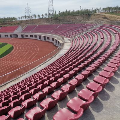 Good price HDPE Material Plastic Stadium Seating with 5 Years Warranty and Customized Color Options online