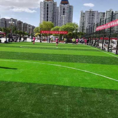 Good price PE PP Material Synthetic Artificial Grass For Soccer School Training online