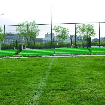 Good price Color Customization Outdoor Metal Bleachers 3 Rows With Seats For Playground Training Field online