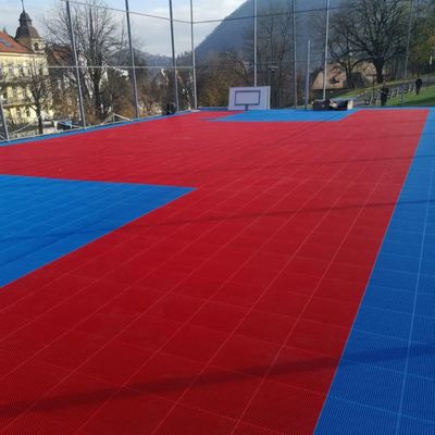 Good price 2.5kg/Pc PP Tiles Sports Flooring - MOQ 500pcs Thickness 15mm online