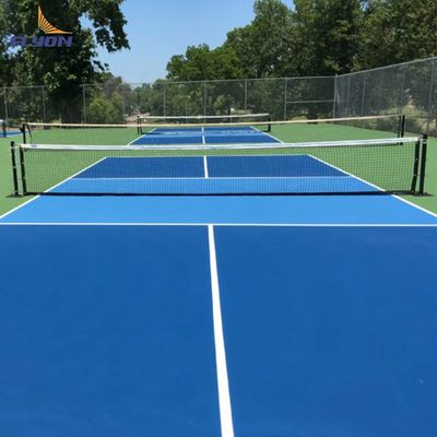 Good price Slip Resistant UV Protected Pickleball Court Mat with 2mm PVC Base Layer online