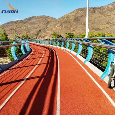 Good price Sports Running Track Outdoor Rubber Material Athletic Running Track Pu Binder For Tartan Track online