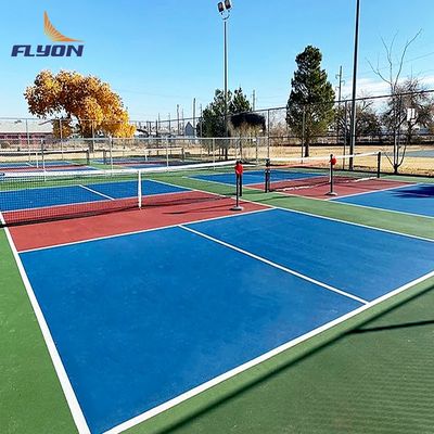 Good price 8 Year Outdoor Pickleball Court Floor Mat / Pickleball Court Mat Roll With Acrylic Coating online