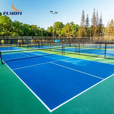 Good price Durable Pickleball Court Mat with 2 Mm PVC Base Layer and 44*20ft or 60*30ft Court Size for 8 Years Service Life online