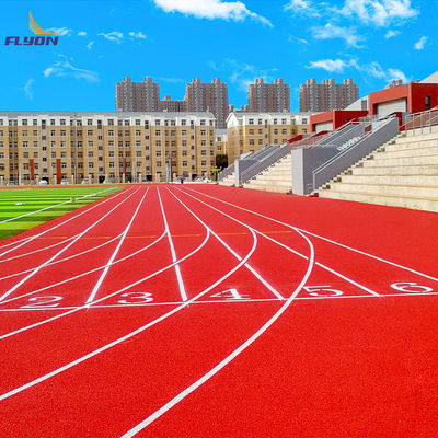 Good price Upgrade Athletic Performance Full Pour System Athletic Running Tracks Textured Surface Highest Level Design online