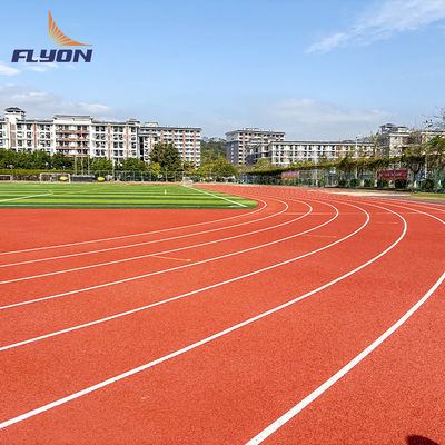 Good price Textured Surface Athletic Running Tracks Full Pour Installation For Maximum Efficiency online