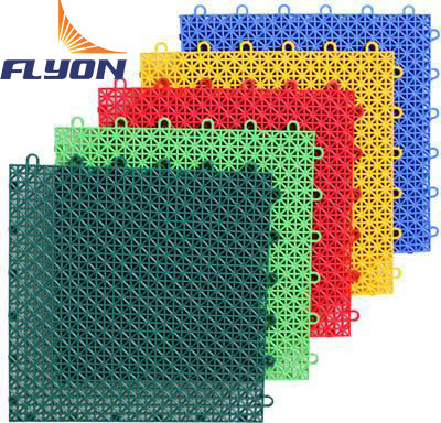Good price Outdoor Indoor Courts Impact Polypropylene Copolymer PP Tiles Sports Flooring For Impact Activities online