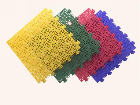 Good price High Impact Polypropylene Copolymer PP Tiles Sports Floor For Outdoor Indoor Courts Benefit online