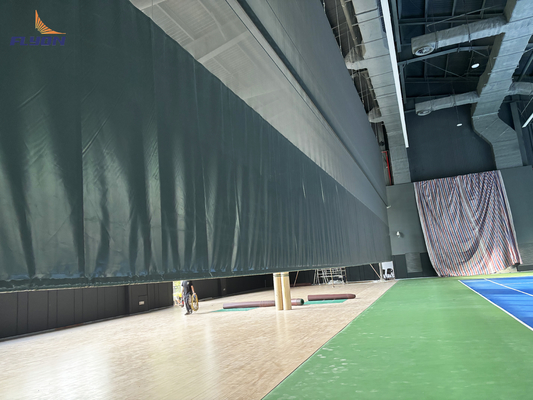 Good price High Strength Fabric Dividing Curtain For Indoor Outdoor Sport Area online