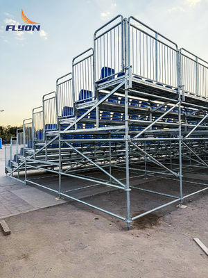 Good price Easy Install Stadium Bleacher Seat Outdoor Grandstand Aluminum Bleachers Seating online