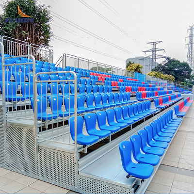 Good price Temporary Outdoor Chairs Gym Aluminum Bleachers with Plastic Seats online