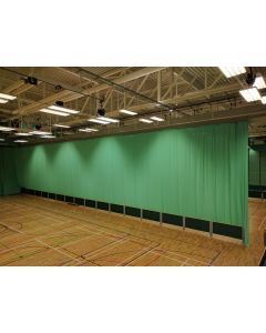 Good price Electric Motorized Divider Curtain with Customizable Size and High Breathability for Sports Halls online
