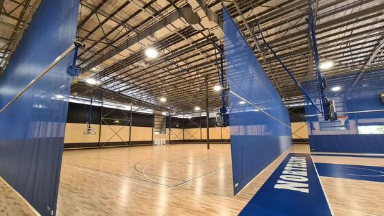 Good price Automatic Electric Control System Divider Curtain with High Strength Fabric and Customizable Color for Indoor Sports online