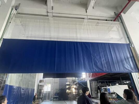 Good price Customizable Gym Divider Curtain PVC / High Strength Fabric online