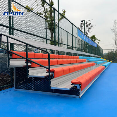 Good price Customized Size Aluminum Alloy Bleachers With Modular Assembly For Stadium Seating And Grandstand online