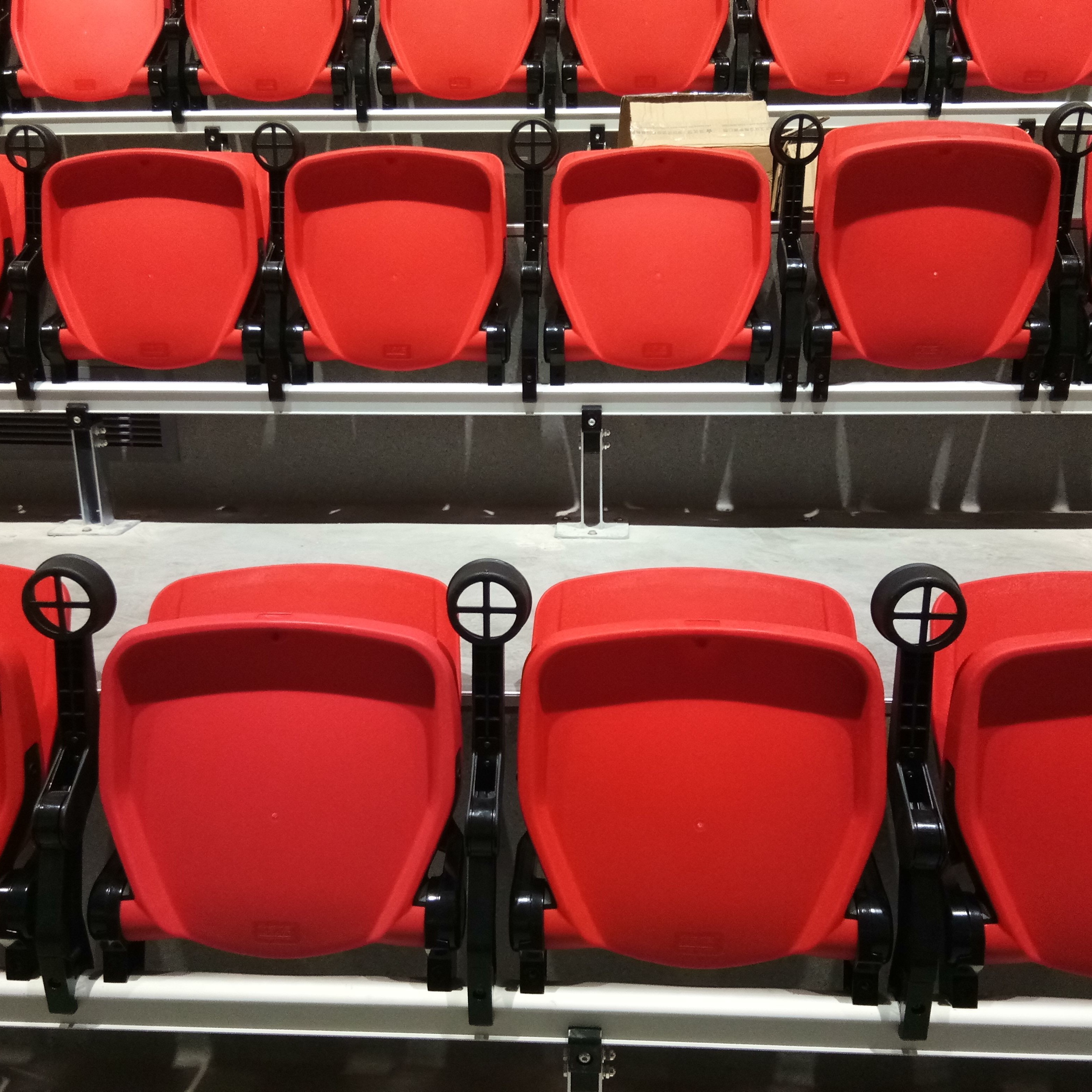 Fixed Plastic Stadium Seating with Anti-UV Protection