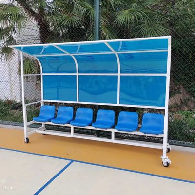 Good price Substitute Soccer Team Bench Shelters For Outdoor School Stadium online