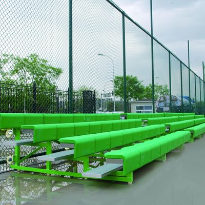 Good price Portable Aluminum Bleachers with 4 Rows of Customizable Lightweight Stadium Seating online