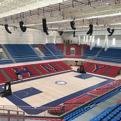 Comfortable Telescopic Portable Retractable Seating For Arena
