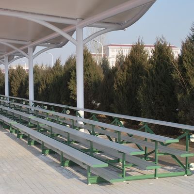 Good price 4 Row Aluminum Sports Bleachers For Outdoor Playground Gym online