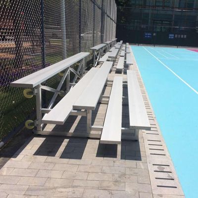 Good price Durable Outdoor Metal Bleachers , Aluminum Football Bleachers Portable online