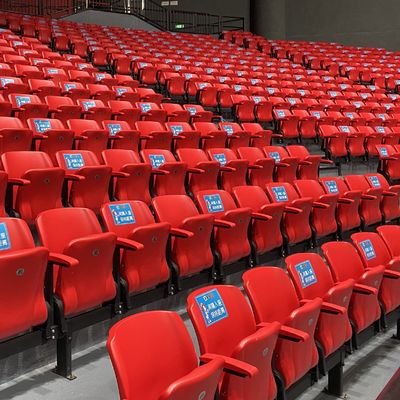 Good price Plastic Fixed Retractable Stadium Seats Fireproof For Outdoor Sports online