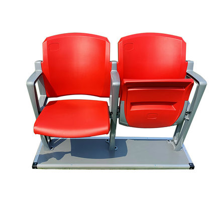 HDPE Material Plastic Stadium Seating with Customizable Color for Floor and Wall Mounted Installation
