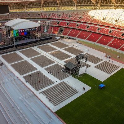 Outdoor Portable Event Flooring For Artificial Grass Protection