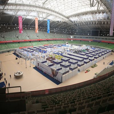 Good price Interlocking Design Portable Event Flooring For Turf Protection Camping Flooring online