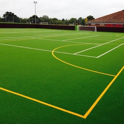 Good price Color Customized Synthetic Artificial Grass 25mm Tennis Basketball , Tennis Turf online