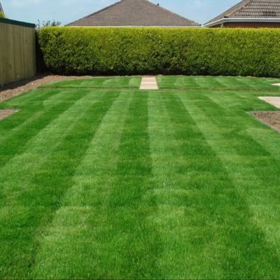Good price Interlocking Turf Synthetic Artificial Grass 35mm Pile For Hotel Yard online