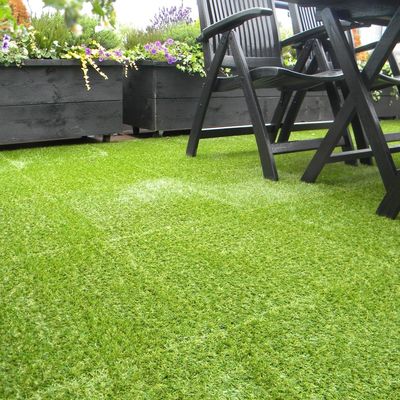 Good price 30cm×30cm Artificial Garden Synthetic Grass Moveable For Roof Courtyard online