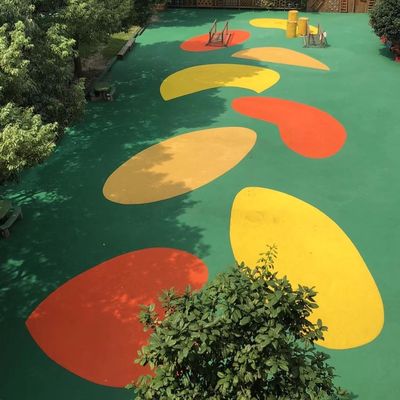 Hydrolysis Resistant Beautiful Playground Rubber Granules For City Walkway