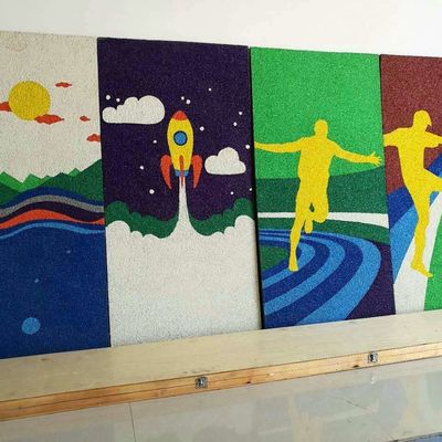 Good price Eco Friendly Rubber EPDM Granules Flooring Anti UV For Sports Grounding online