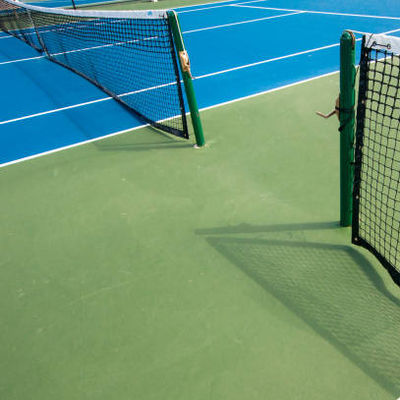 Weather Resistant Pickleball Court Mat With Smooth Surface Fade Resistant