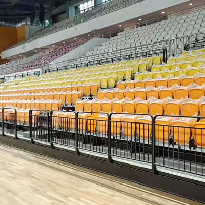 Standard 45cm Plastic Stadium Sports Seats Air Injection Processing Technic