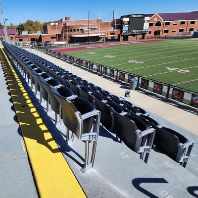 HDPE Material ACE Stadium Chair with Anti-Aging and Fire Proof Features for Stadium Seating