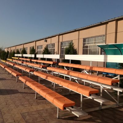 Sports Stadiums Public Parks Seat Outdoor Metal Bleachers With Required Assembly