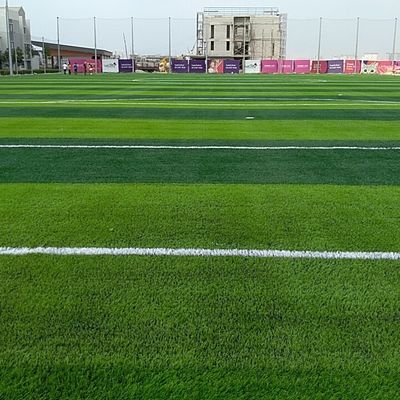 Courtyard Beautification Made Easy With Synthetic Artificial Grass PE PP Material
