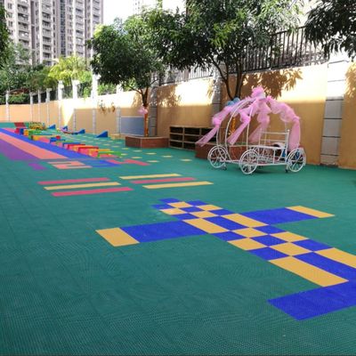 Good price 15mm Smooth Surface PP Tiles Floor For High Performance Sports Flooring online