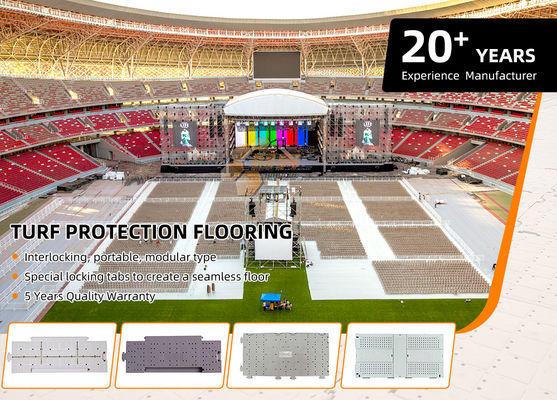 High Density Polyethylene Portable Floor Solutions For Construction Industry