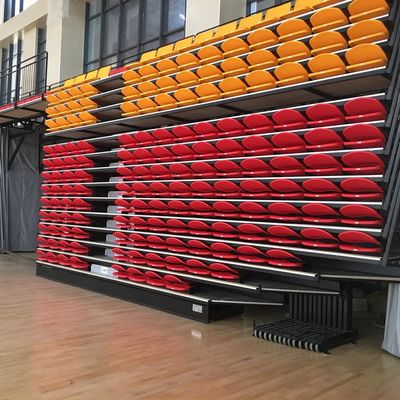 Aluminum Alloy Retractable Bleacher Seating With Custom Options