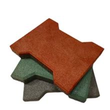 High Durability Rubber Flooring Pad Samples For Slip Resistant Floors