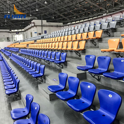 Low Maintenance Plastic Stadium Seating in Various Sizes High UV Resistance