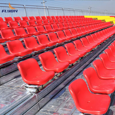 Aluminum Bleachers Stadium Bleachers With Required Assembly Metal Bleachers