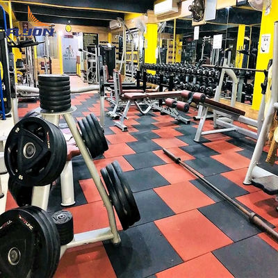 Good price Free Sample Custom Logo Gym Flooring Mat With Durability And Anti Wear Surface online