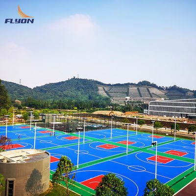 Good price Polyurethane Modular Basketball Sport Court Flooring online