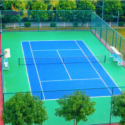 Good price Polyurethane Sports Flooring Easy To Clean And Maintain Sport Court Flooring online